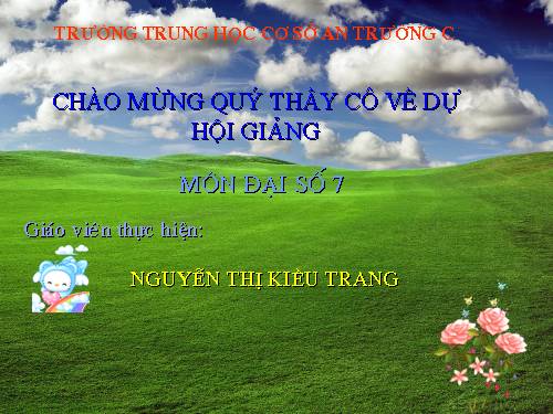 Chương II. §5. Hàm số