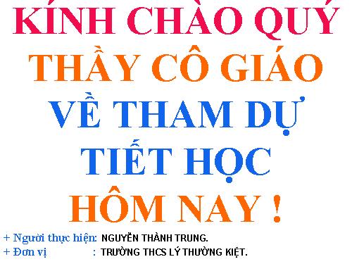 Chương IV. §7. Đa thức một biến