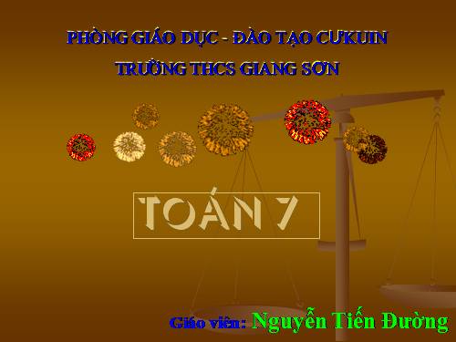 Chương IV. §6. Cộng, trừ đa thức