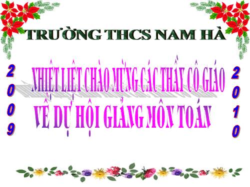 Chương IV. §5. Đa thức