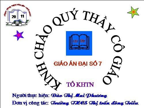 Chương II. §6. Mặt phẳng toạ độ