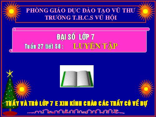 Các bài Luyện tập