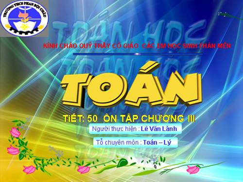 Ôn tập Chương III. Thống kê