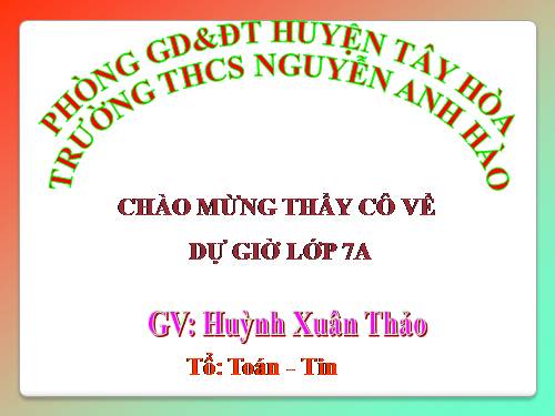 Các bài Luyện tập