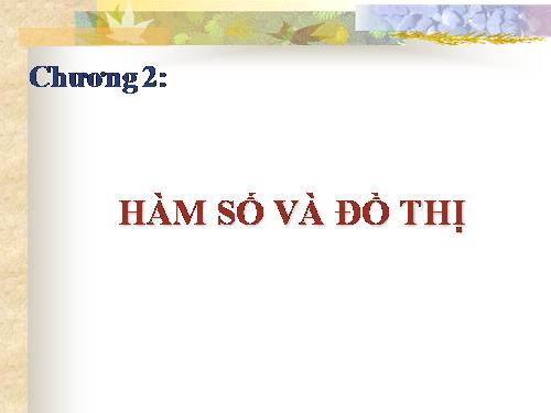 Chương II. §1. Đại lượng tỉ lệ thuận