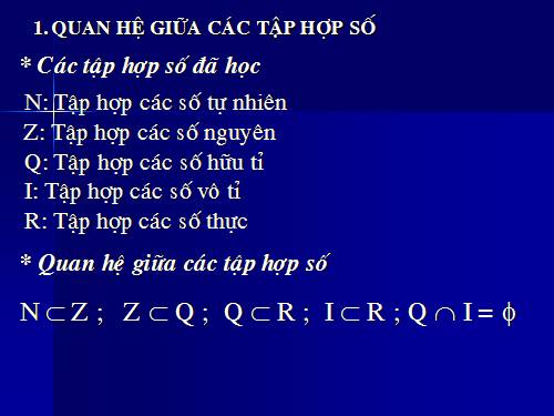 Ôn tập Chương I. Số hữu tỉ. Số thực