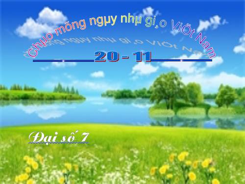 Chương II. §1. Đại lượng tỉ lệ thuận