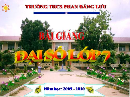 Chương II. §6. Mặt phẳng toạ độ