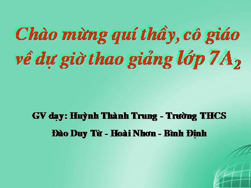 Chương II. §5. Hàm số