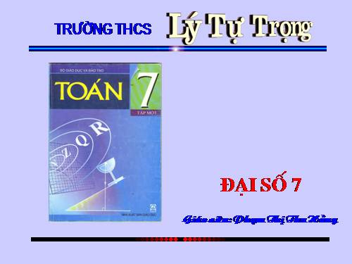 Chương II. §2. Một số bài toán về đại lượng tỉ lệ thuận