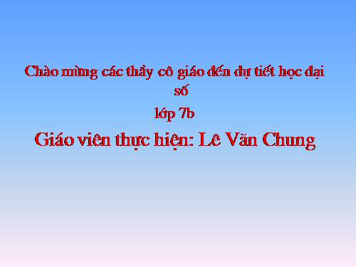 Chương II. §2. Một số bài toán về đại lượng tỉ lệ thuận