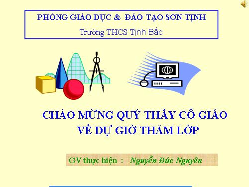 Chương II. §7. Đồ thị của hàm số y = ax (a ≠ 0)