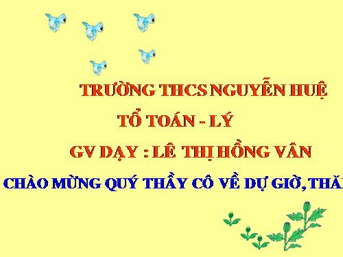 Chương IV. §2. Giá trị của một biểu thức đại số