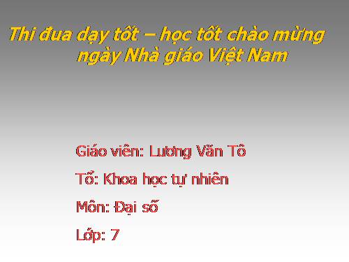 Ôn tập Chương I. Số hữu tỉ. Số thực