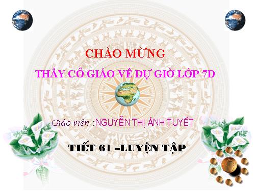 Các bài Luyện tập