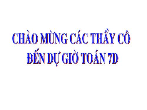 Các bài Luyện tập