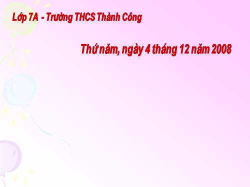 Chương II. §5. Hàm số