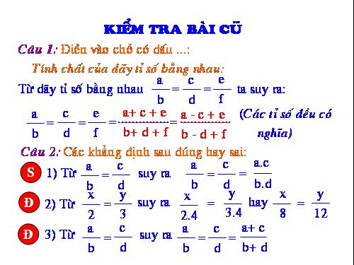 Ôn tập Chương I. Số hữu tỉ. Số thực