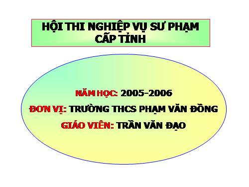 Các bài Luyện tập