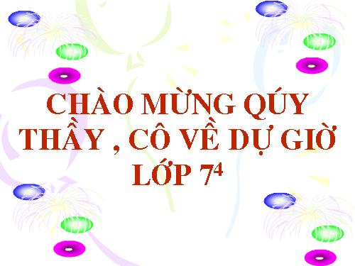 Chương IV. §7. Đa thức một biến