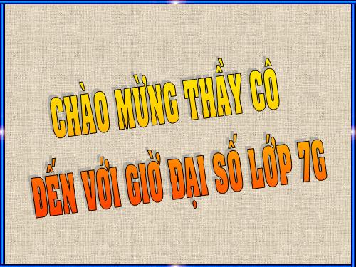 Chương IV. §3. Đơn thức