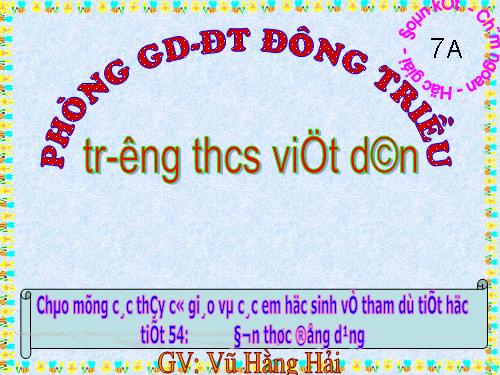 Chương IV. §4. Đơn thức đồng dạng