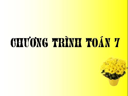 Chương II. §6. Mặt phẳng toạ độ