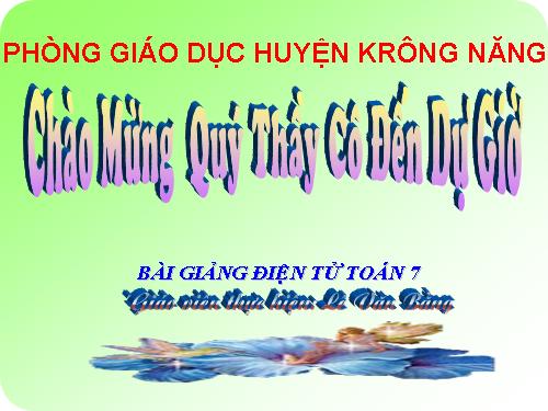 Chương IV. §6. Cộng, trừ đa thức