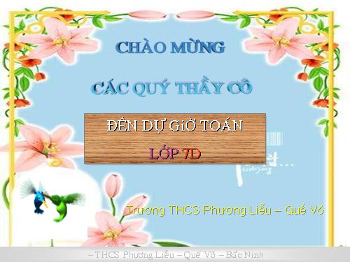 Chương IV. §5. Đa thức