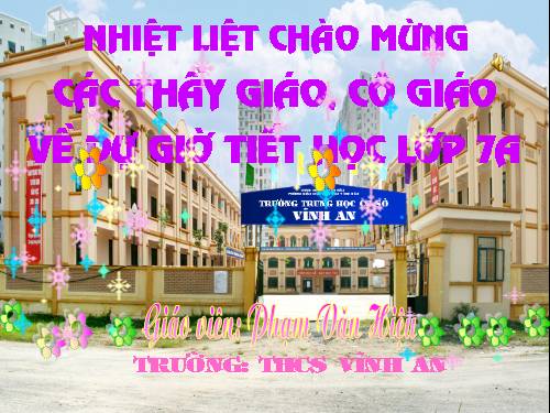 Chương II. §7. Đồ thị của hàm số y = ax (a ≠ 0)