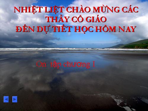 Ôn tập Chương I. Số hữu tỉ. Số thực