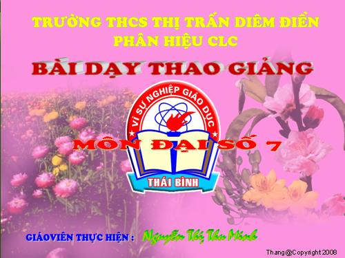 Chương IV. §4. Đơn thức đồng dạng