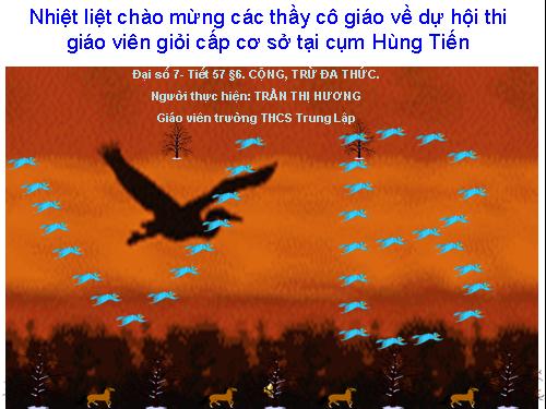 Chương IV. §6. Cộng, trừ đa thức