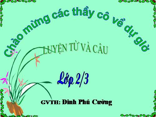 Tuần 10. MRVT: Từ ngữ về họ hàng. Dấu chấm, dấu chấm hỏi