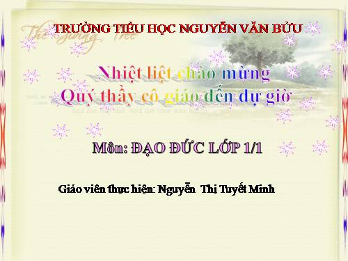 Bài 12. Cảm ơn và xin lỗi