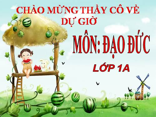 Bài 13. Chào hỏi và tạm biệt