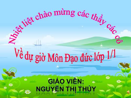 Bài 6. Nghiêm trang khi chào cờ