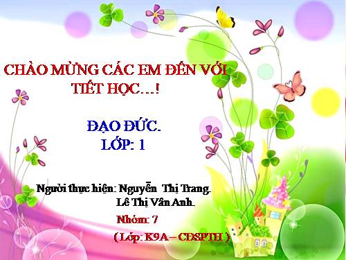 Bài 12. Cảm ơn và xin lỗi