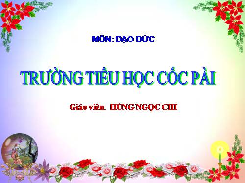 Bài 14. Bảo vệ hoa và cây nơi công cộng