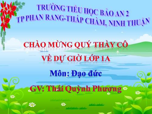 Bài 5. Lễ phép với anh chị, nhường nhịn em nhỏ