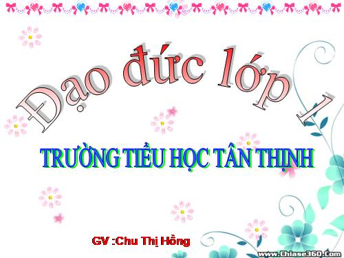 Bài 12. Cảm ơn và xin lỗi