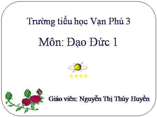 Bài 5. Lễ phép với anh chị, nhường nhịn em nhỏ