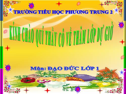 Bài 6. Nghiêm trang khi chào cờ