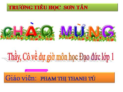 Bài 12. Cảm ơn và xin lỗi