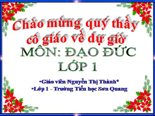 Bài 7. Đi học đều và đúng giờ