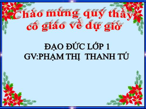 Bài 7. Đi học đều và đúng giờ