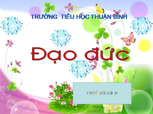 Bài 6. Nghiêm trang khi chào cờ