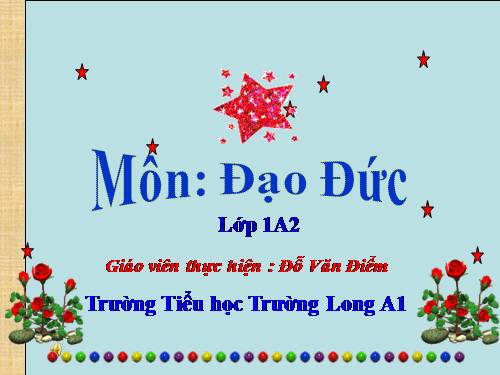 Bài 8. Trật tự trong trường học