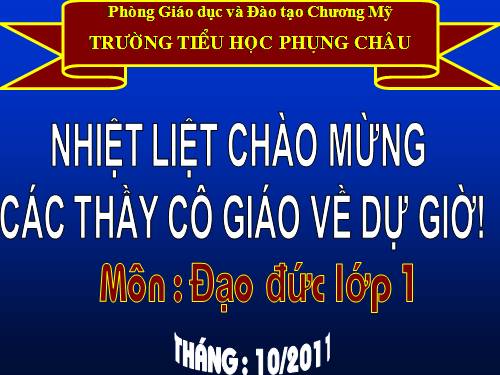 Bài 12. Cảm ơn và xin lỗi