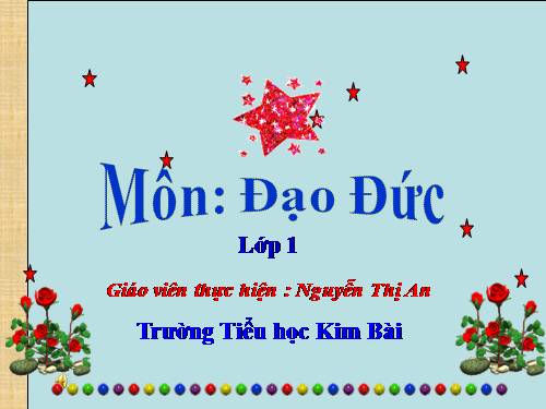 Bài 8. Trật tự trong trường học